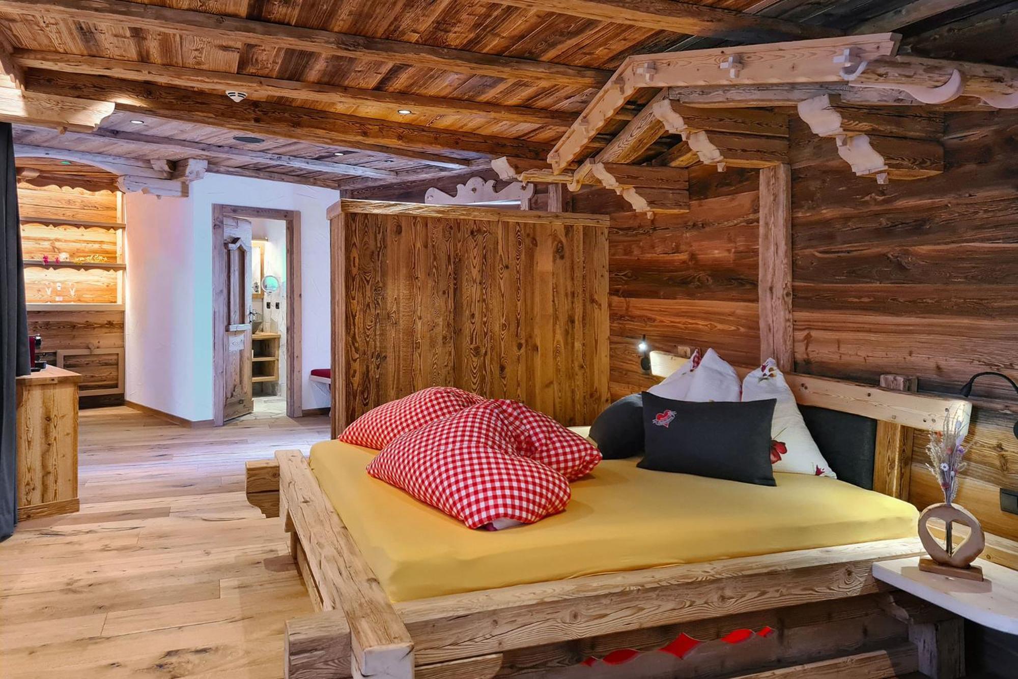 Chalets Almdorf Haidenberg Brunico Camera foto